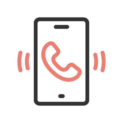 Phone icon – contact me or call for project inquiries