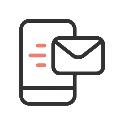 Email icon – send me a message or contact me via hello@clickr.rs